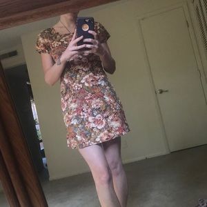 Vintage psychedelic mini dress